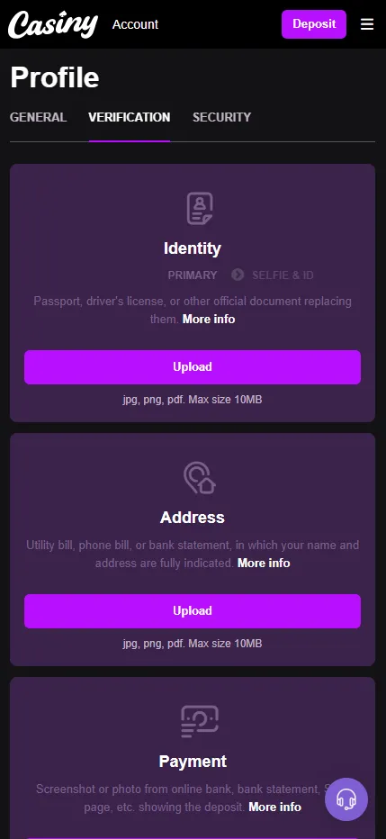 Profile Verification